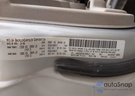 2006 Jeep Commander Limited z USA, uszkodzony, nr VIN 1J8HG58256C268012